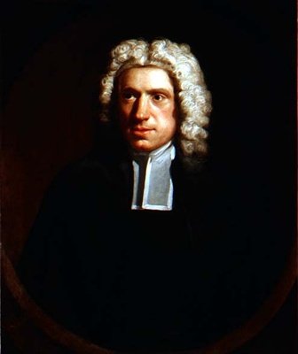 Portrett av pastor William Beele (1704-57) kapellan til verftet i Plymouth, ca. 1748-49 av Joshua Reynolds