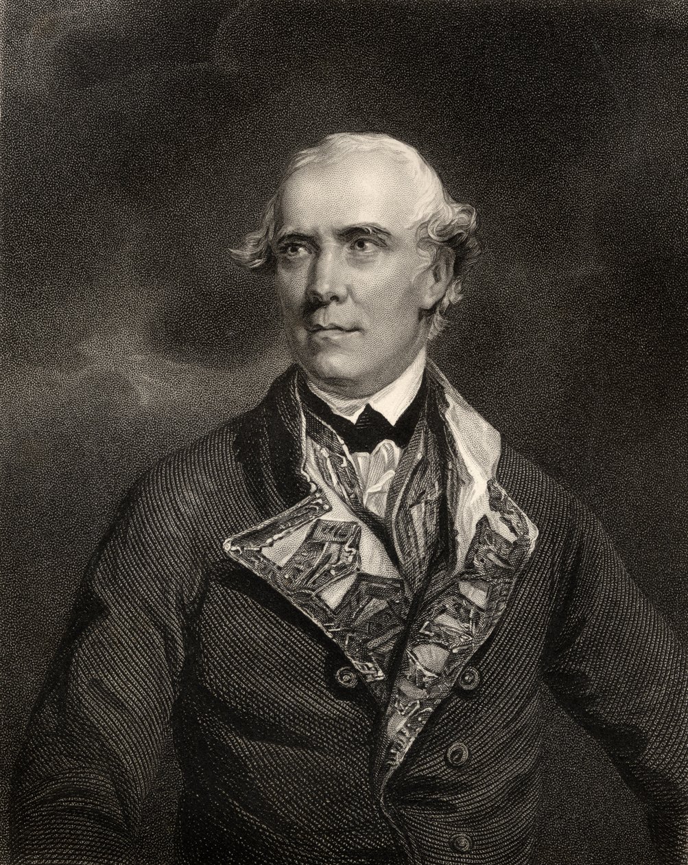 Kontreadmiral Samuel Barrington, gravert av H.T. Ryall, fra 