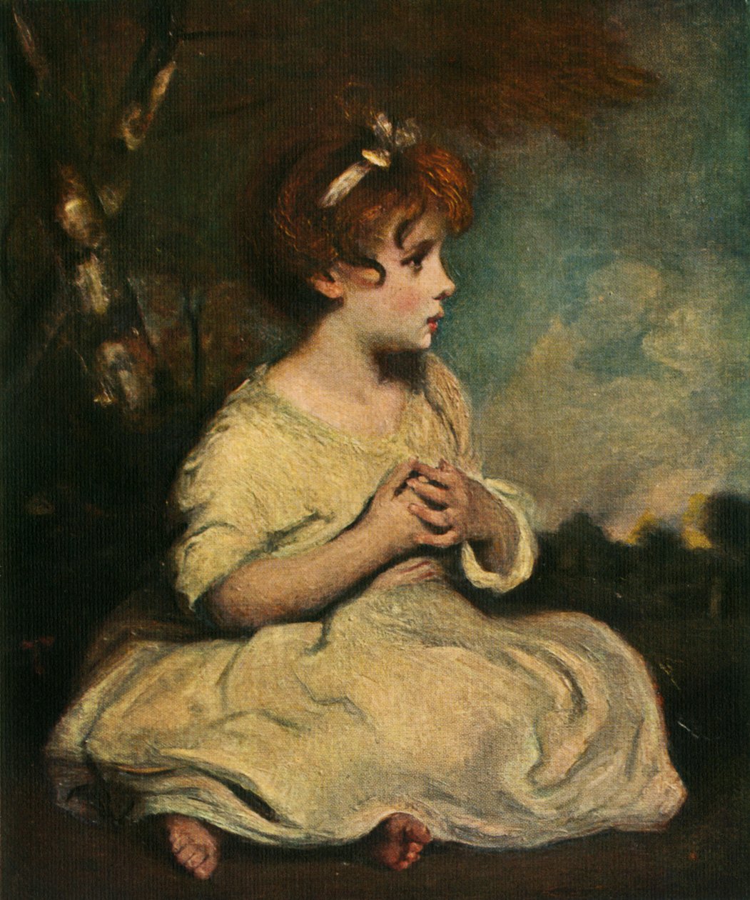Uskyldens tidsalder, c1788, c1912 av Joshua Reynolds