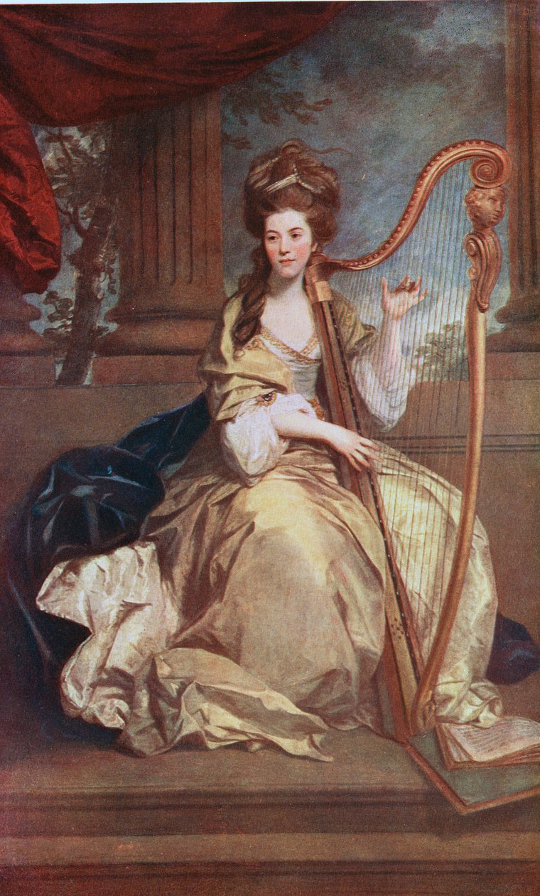 Grevinnen av Eglinton, ca 1720-1740 av Joshua Reynolds