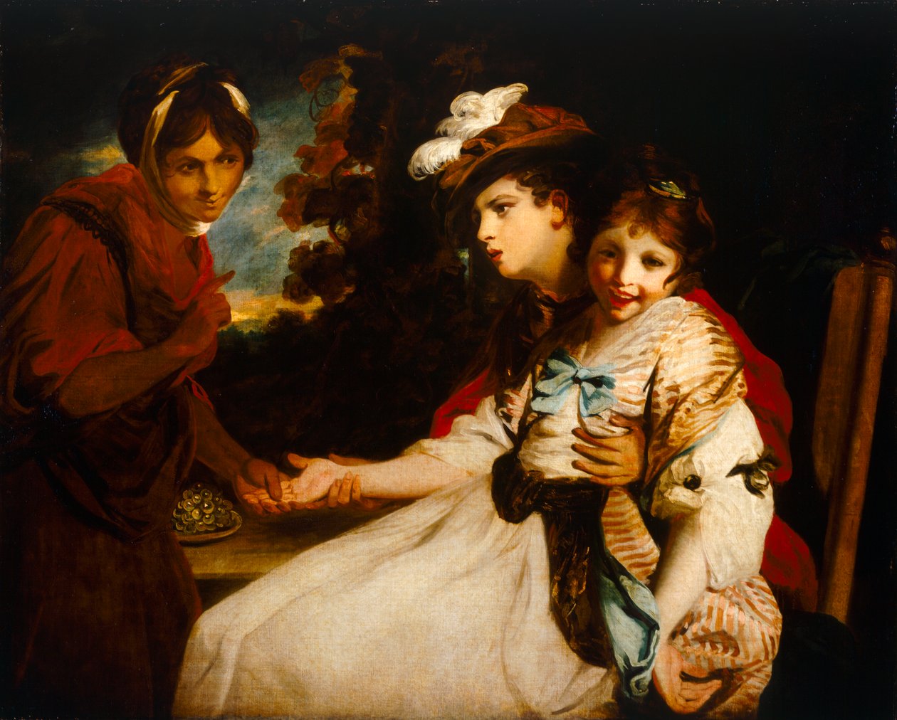 The Gypsy Fortune Teller, ca. 1781 (olje på lerret) av Joshua Reynolds