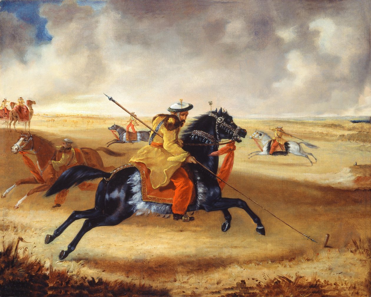 Skinners Horse at Exercise, ca. 1840 av Joshua Reynolds Gwatkin
