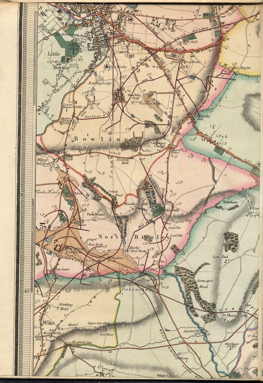 C1 sør Bradford, Bolling Hall, Bowling og North Brierley av Joshua Thorp