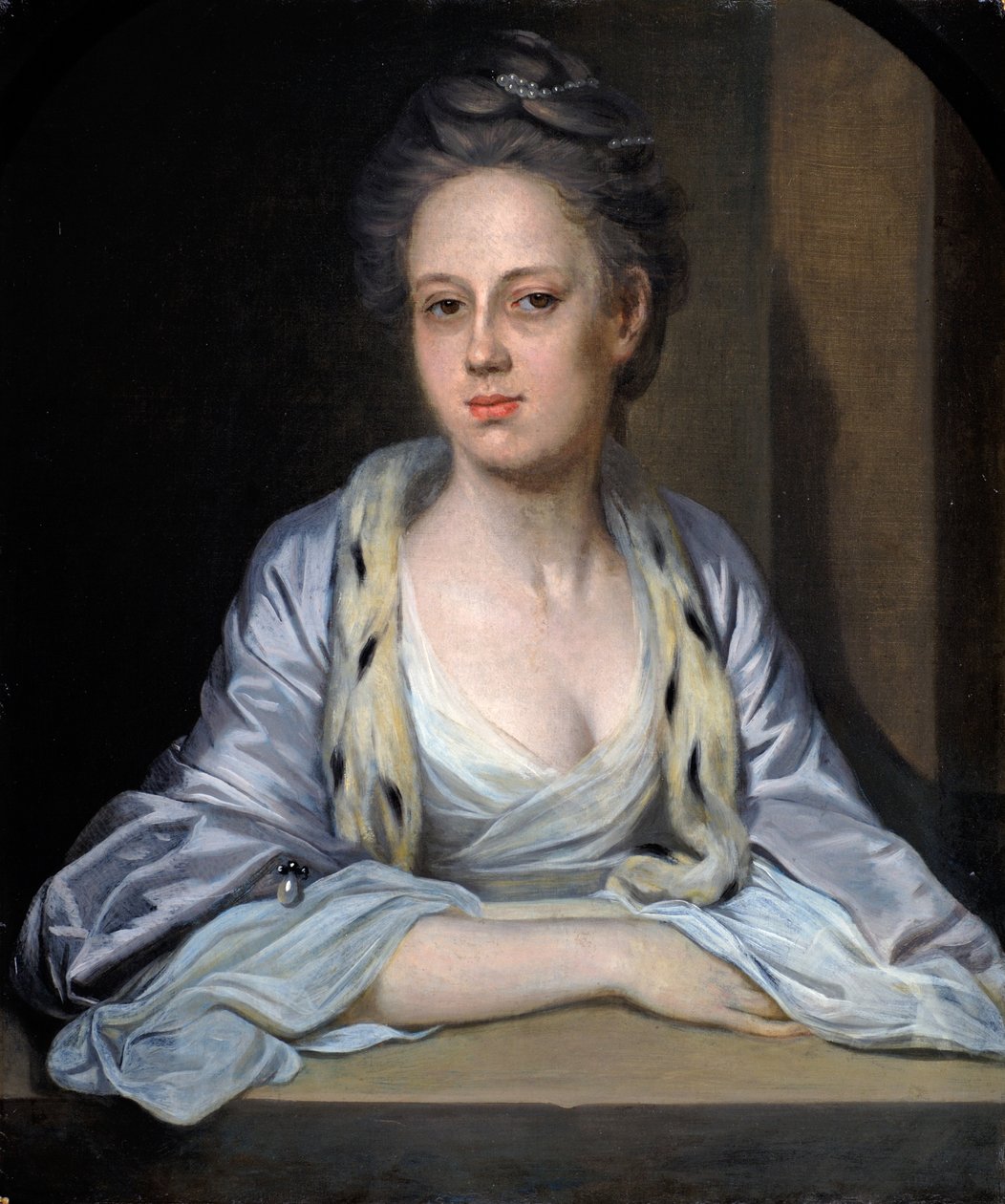 Frances Holburne født Ball, ca. 1760 av Joshua follower of Reynolds