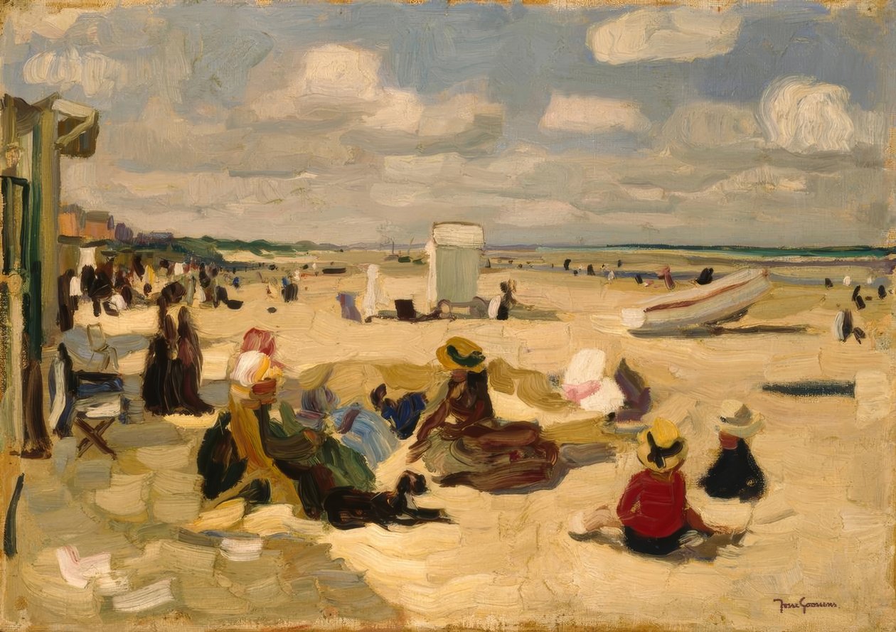 J.Goossens, La Panne-stranden av Josse Goossens