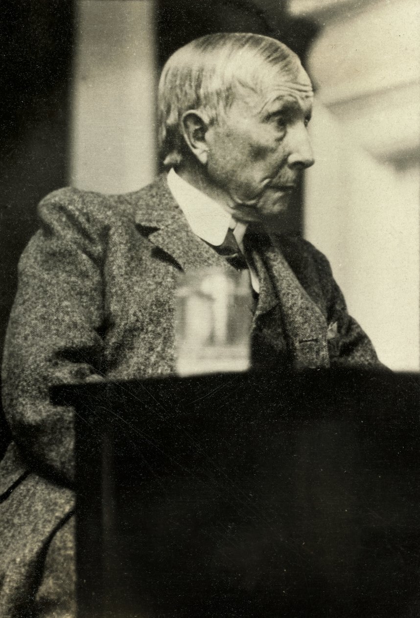Portrett av John Rockefeller, ca. 1930 (foto) av Josse Photo