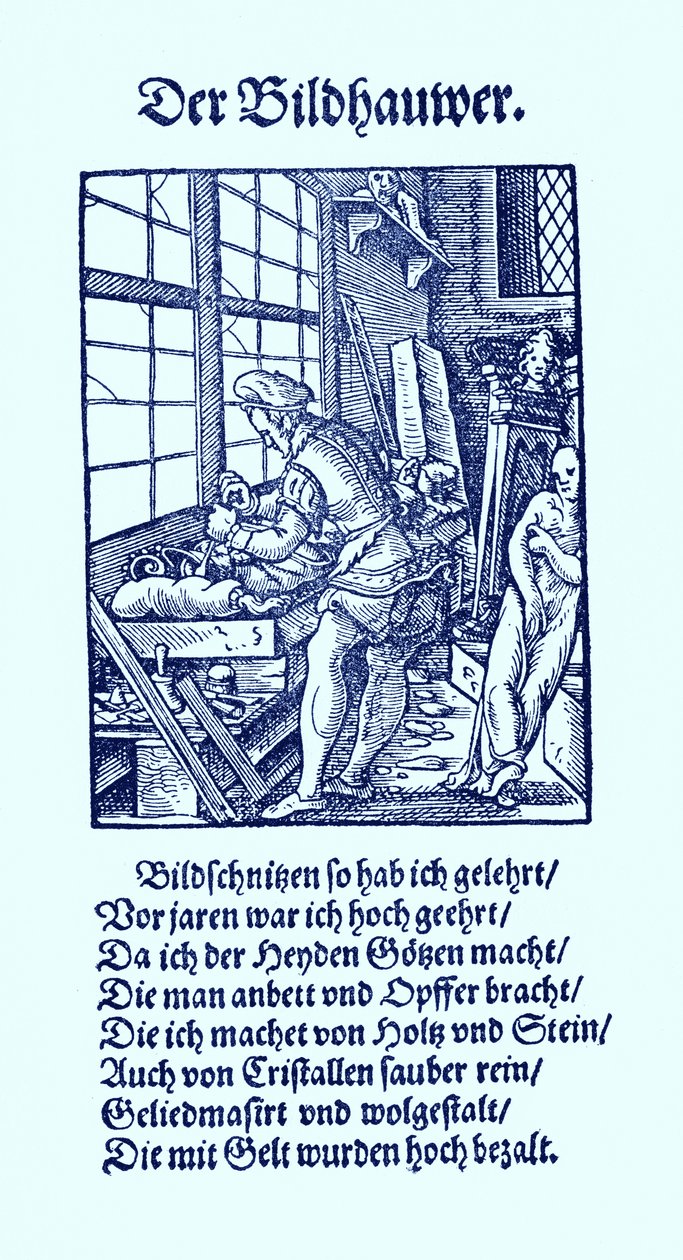 Skulptøren av Jost Amman