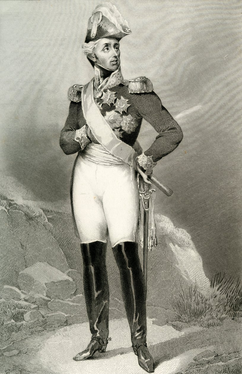 Louis Aloysius, prins av Hohenlohe-Waldenburg-Bartenstein, 1804, 1839. av Joubert