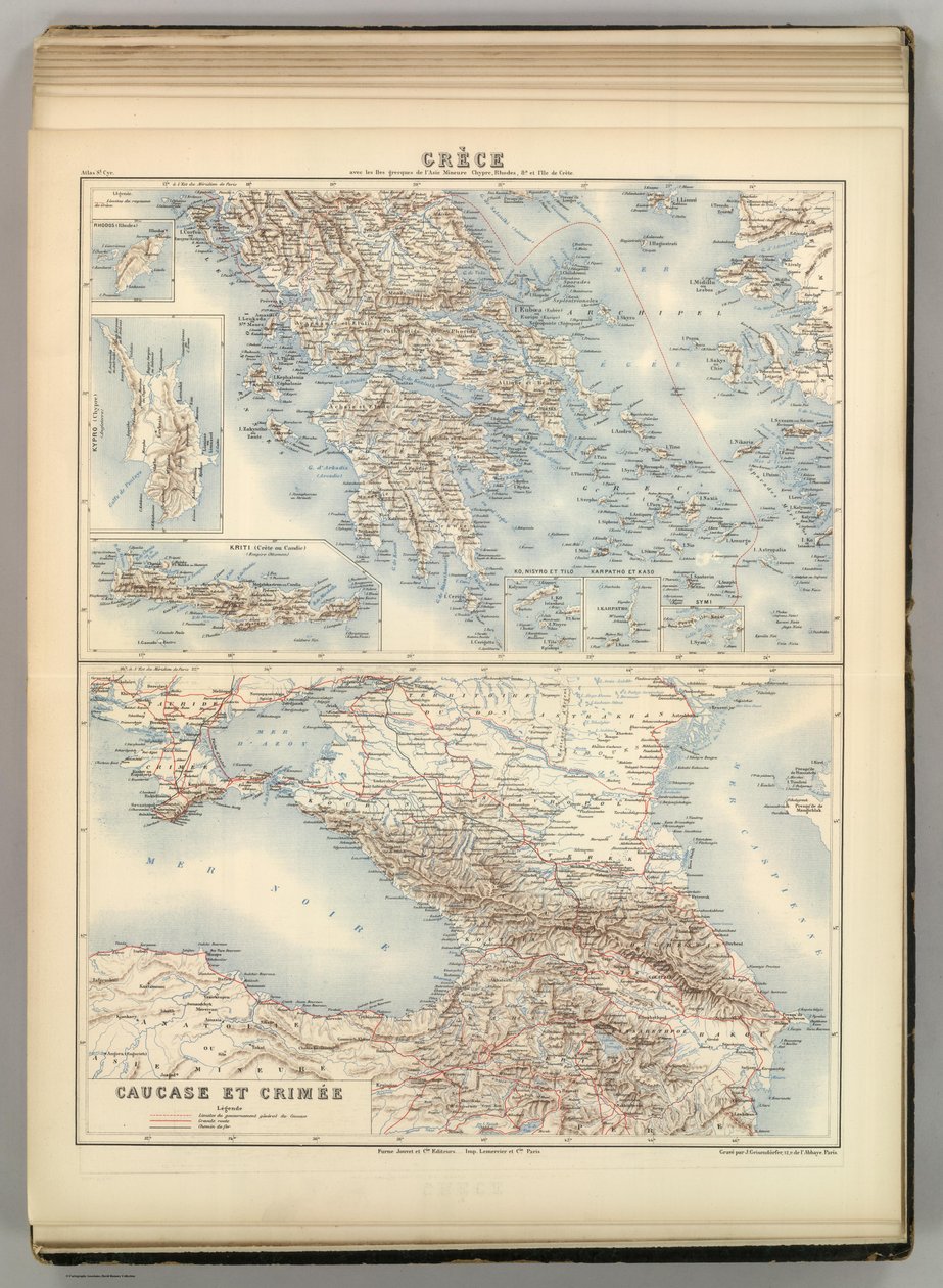 Jouvet et Cie. Hellas. Kaukasus og Krim av Jouvet et Cie