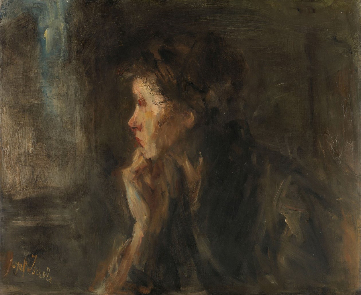 av Jozef (1824-1911) Israels