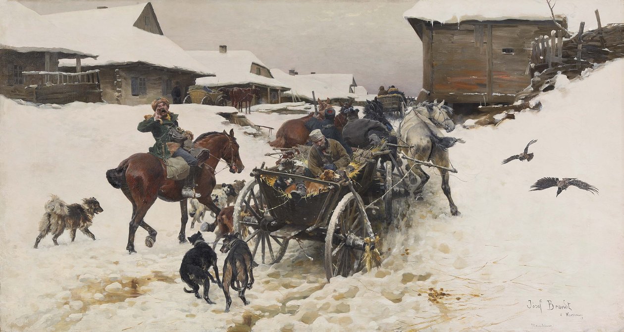Avreise til jakten av Jozef Brandt