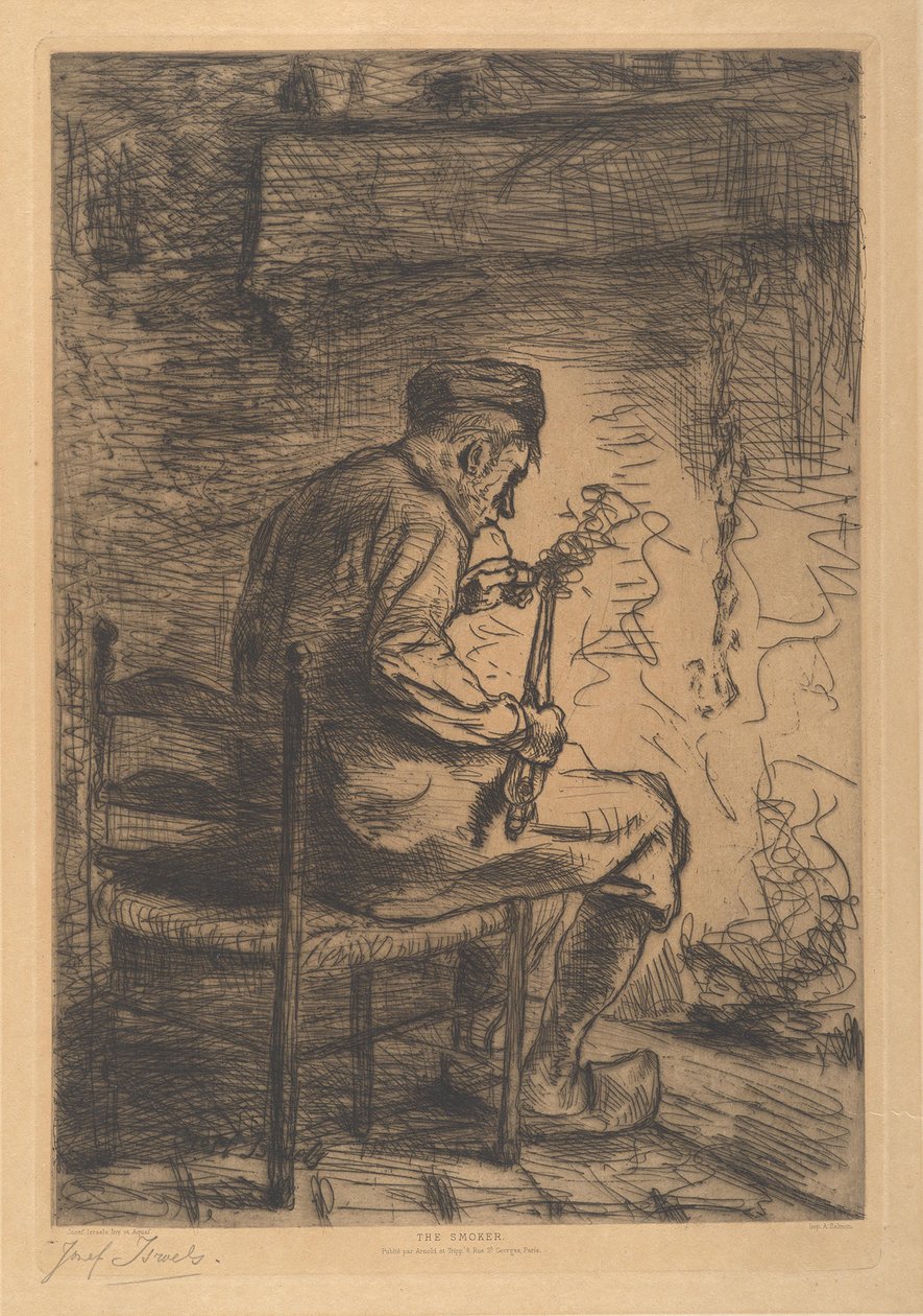 Røykeren av Jozef Israëls