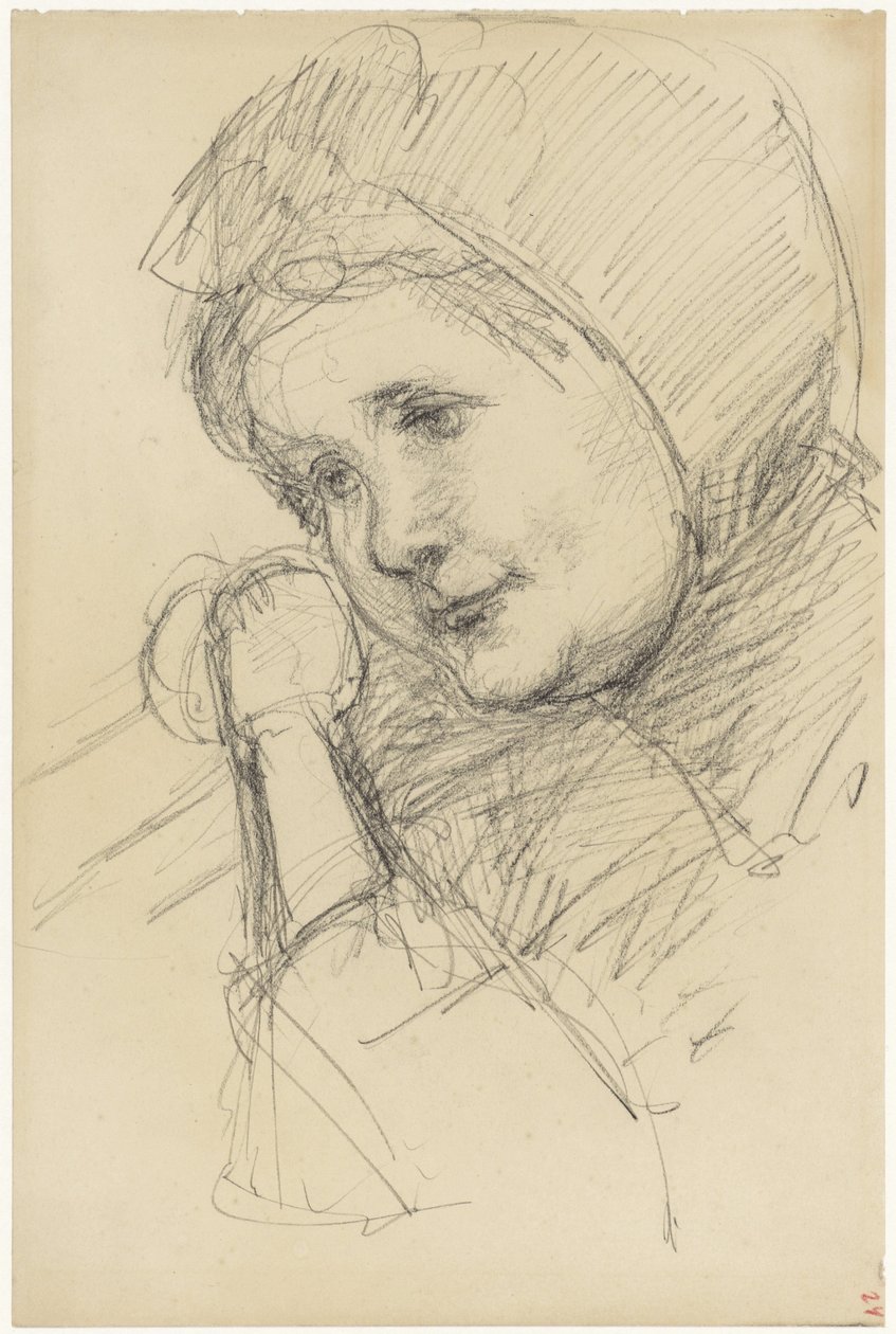Studie av et barn av Jozef Israëls