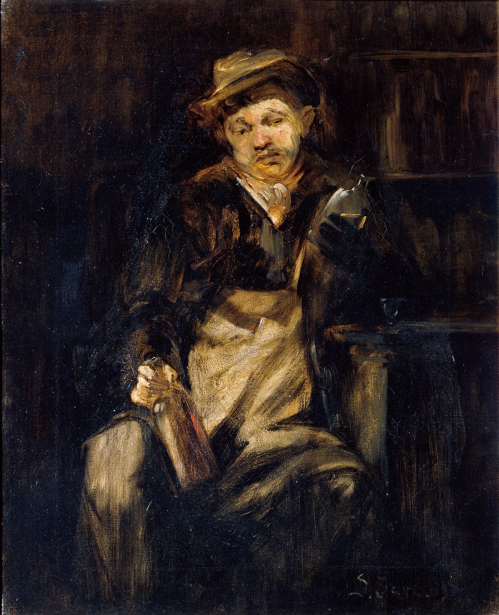Drikkeren av Jozef Israëls