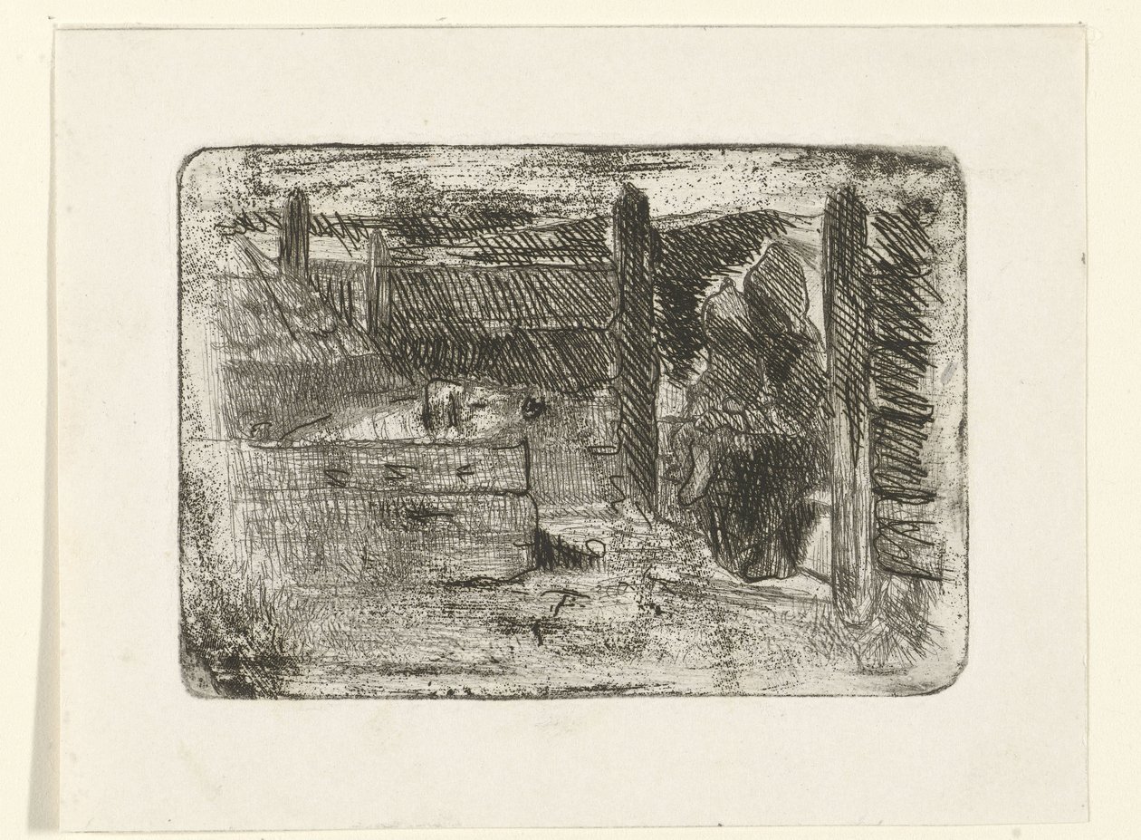 Barn i grisehuset av Jozef Israëls