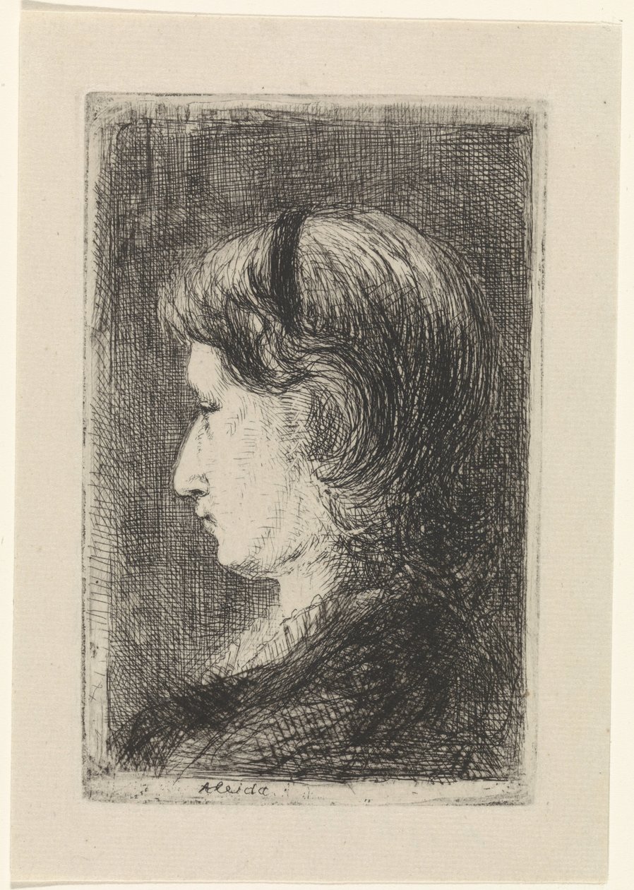 Portrett av Aleida sau av Jozef Israëls