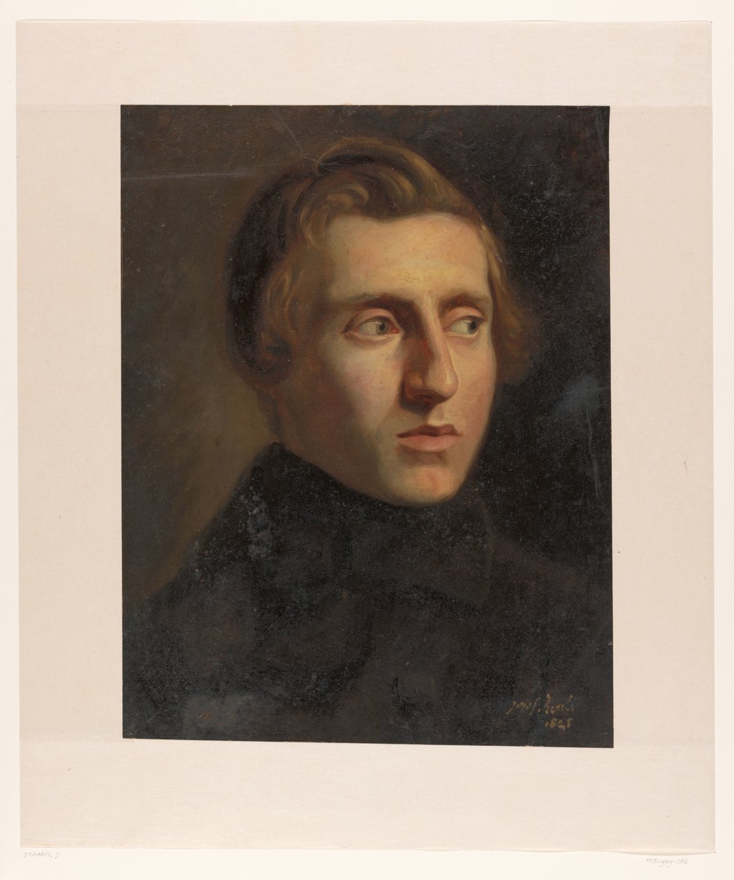 Portrett av en ung mann av Jozef Israëls