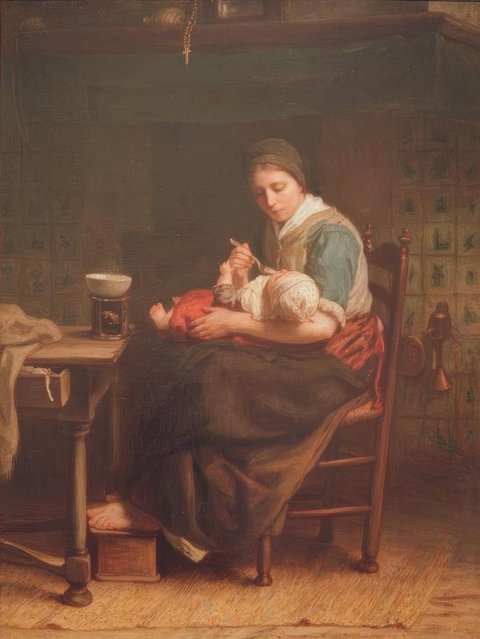 The Cottage Madonna av Jozef Israëls