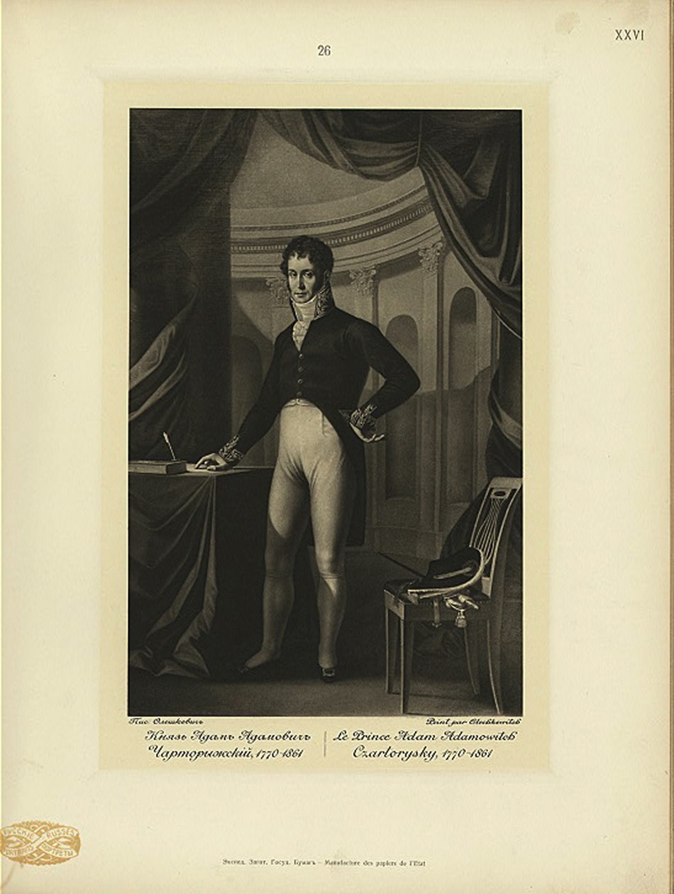 Prins Adam Jerzy Czartoryski 1770-1861 av Jozef Oleszkiewicz