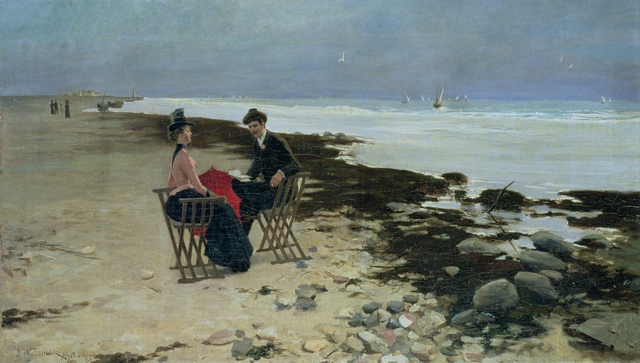Seaside Holiday, 1888 av Jozef Wodzinski