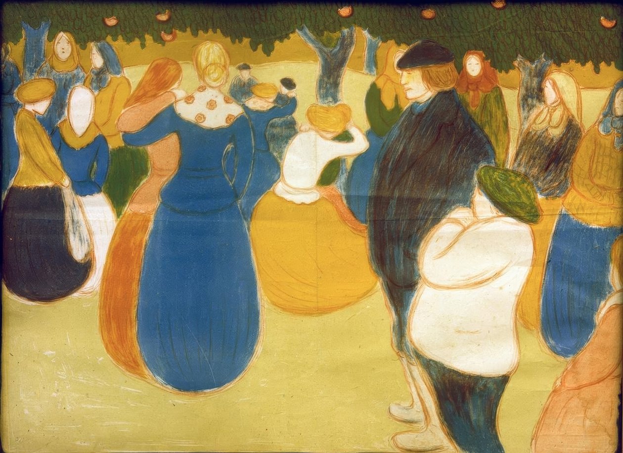 Messe i Bretagne av József Rippl Rónai