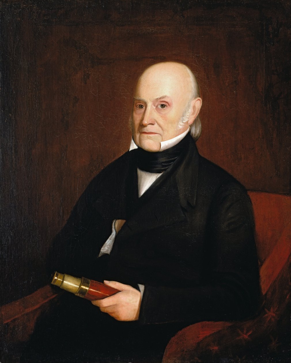 Portrett av John Quincy Adams, USAs sjette president (1767-1848) av Jr. William Hudson