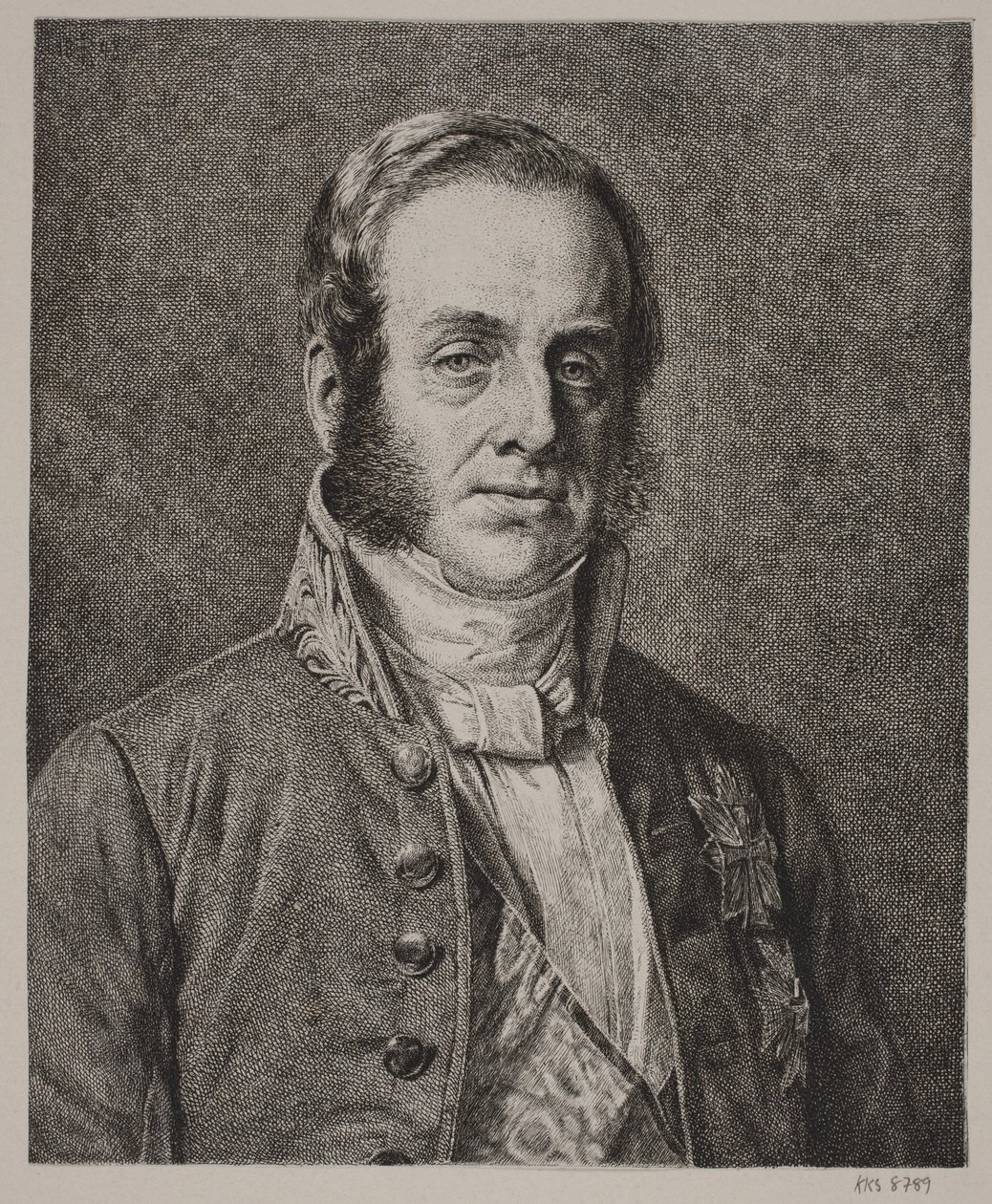 Generalpostmester Greve S. Danneskjold-Samsøe av Jørgen Roed