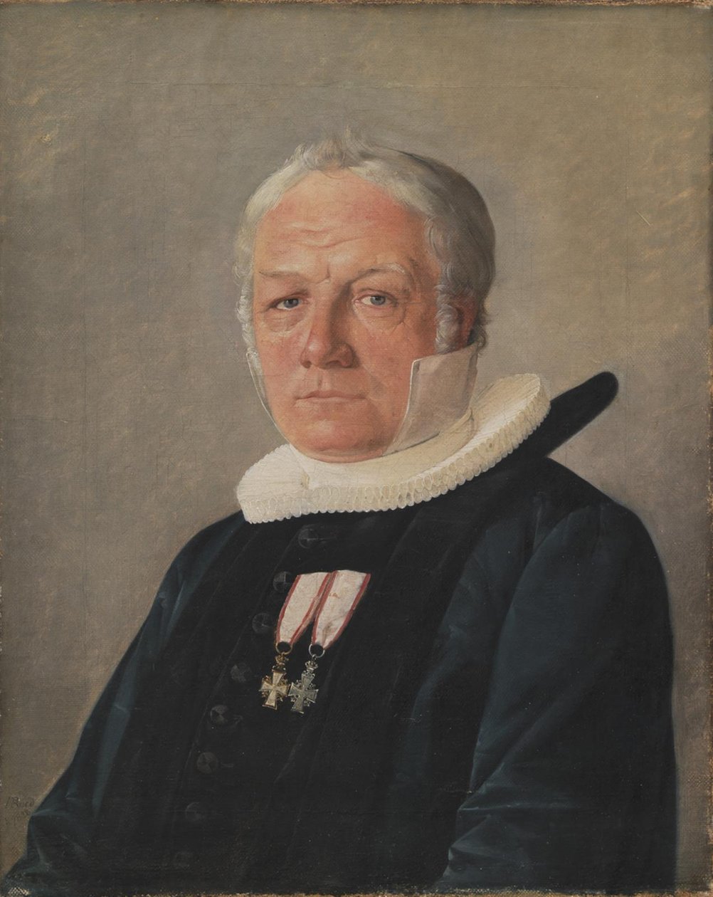 P. H. Mønster, landdekan i Sorø, senere biskop i Århus av Jørgen Roed