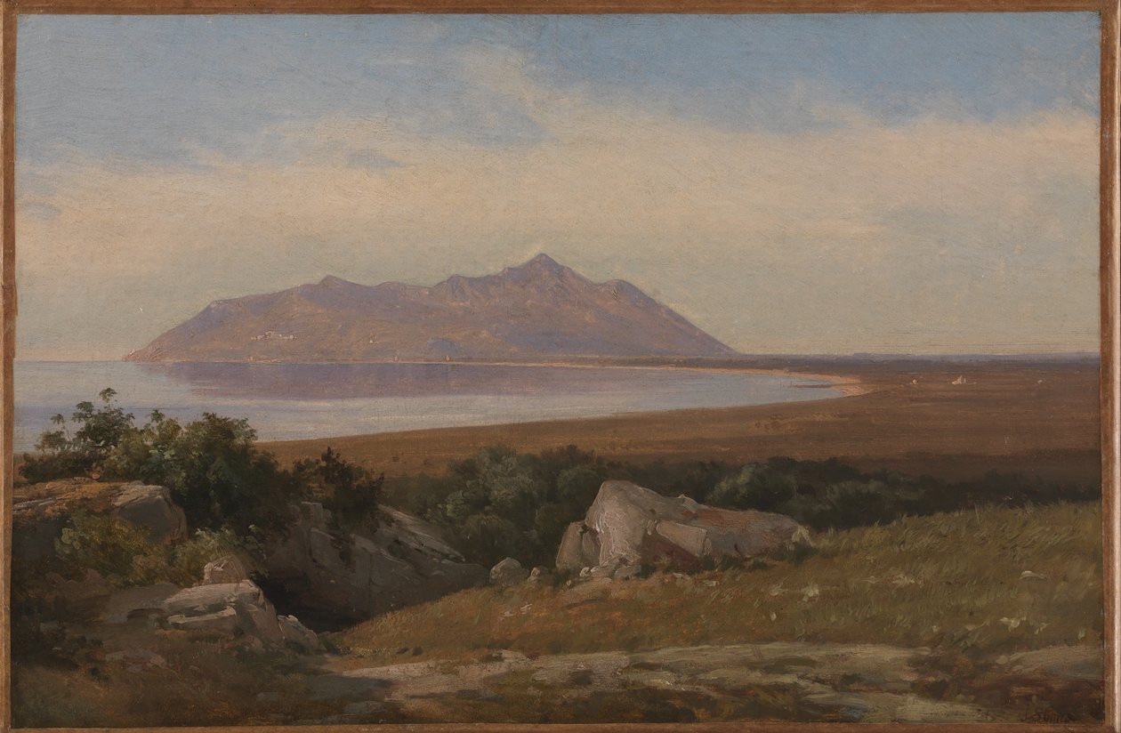 Monte Circeo sett fra distriktet Terracina av Jørgen V. Sonne