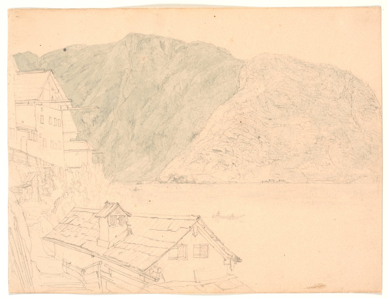 Innsjøen ved Gmunden av Jørgen V. Sonne