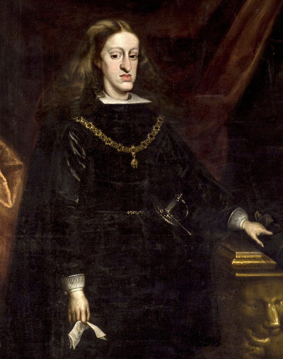 Kong Charles II av Spania (1661-1700) av Juan Carreño de Miranda