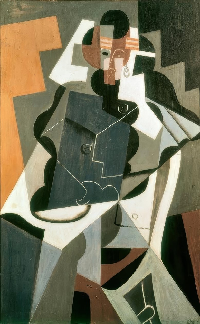 Kvinnefigur av Juan Gris