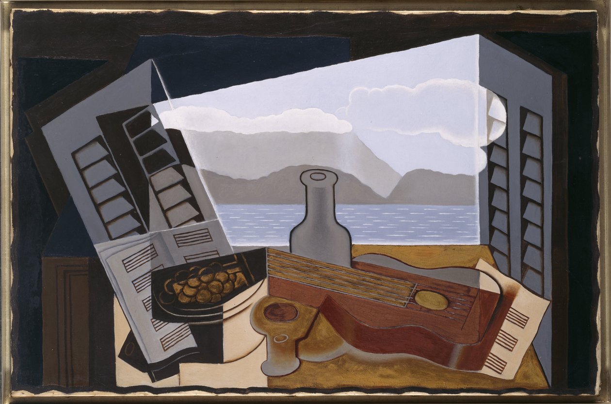 Det åpne vinduet av Juan Gris