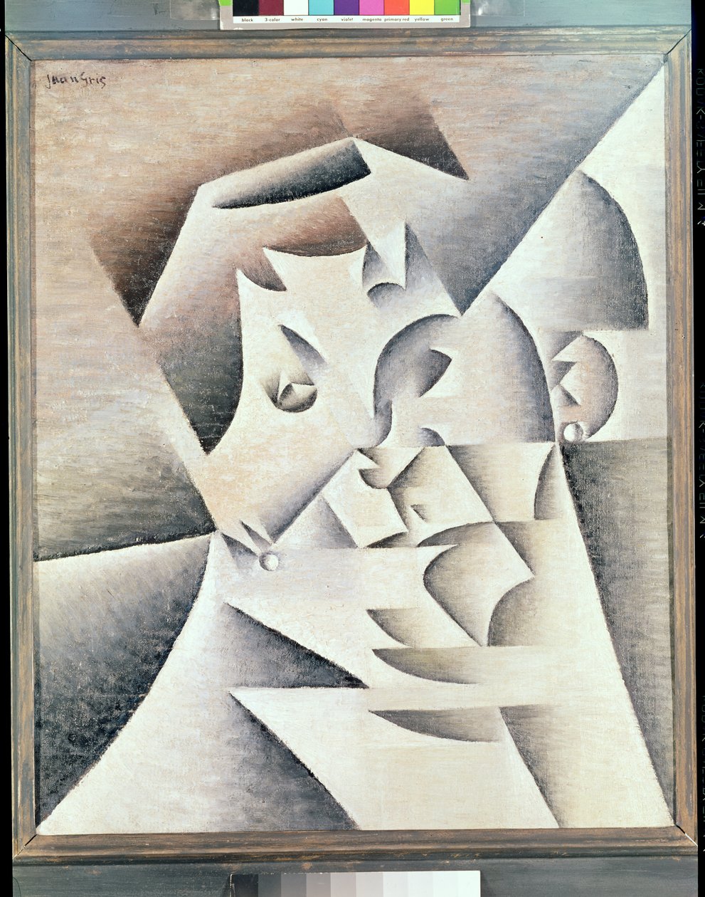 Kunstnerens mor, 1912 av Juan Gris