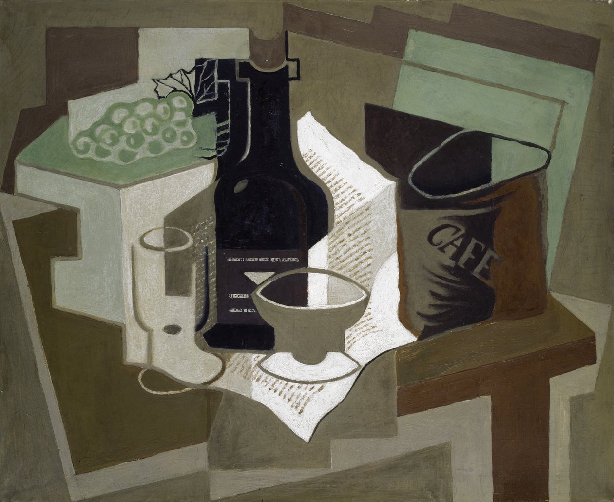 Kaffeposen, 1920 av Juan Gris