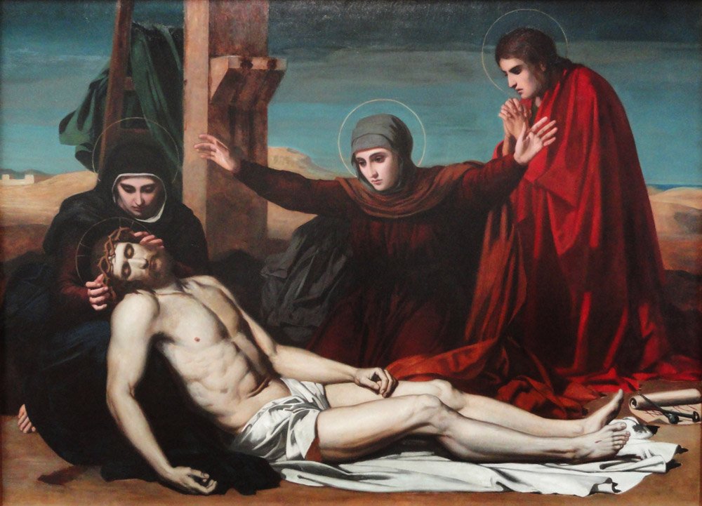 Avsetning av Jesus Kristus av Juan Leon Palliere