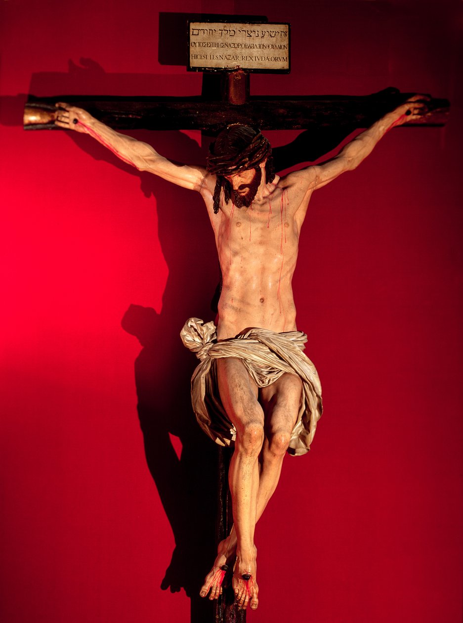 Cristo de la Clementia (Kristus på korset) (tre) av Juan Martinez Montanes
