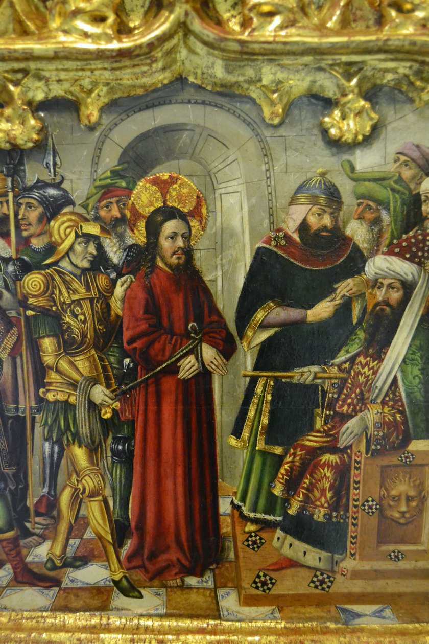 Kristus og Pontius Pilatus av Juan Rexach