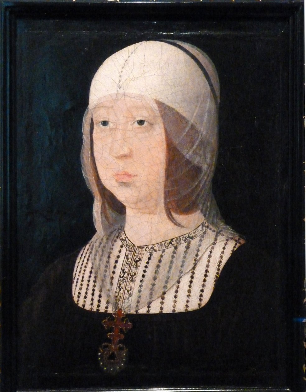 Isabel den katolske av Juan de Flandes