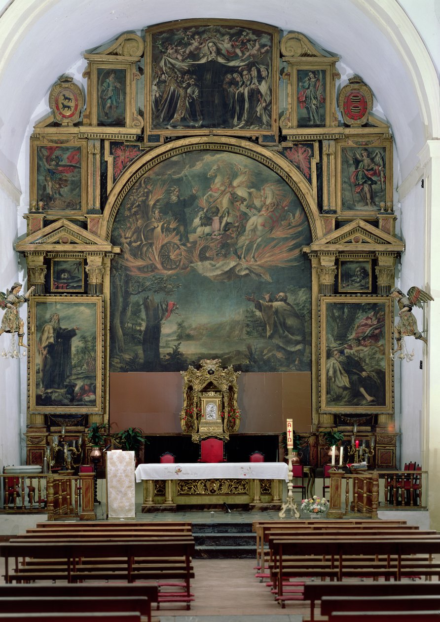 Elias altertavle av Juan de Valdes Leal