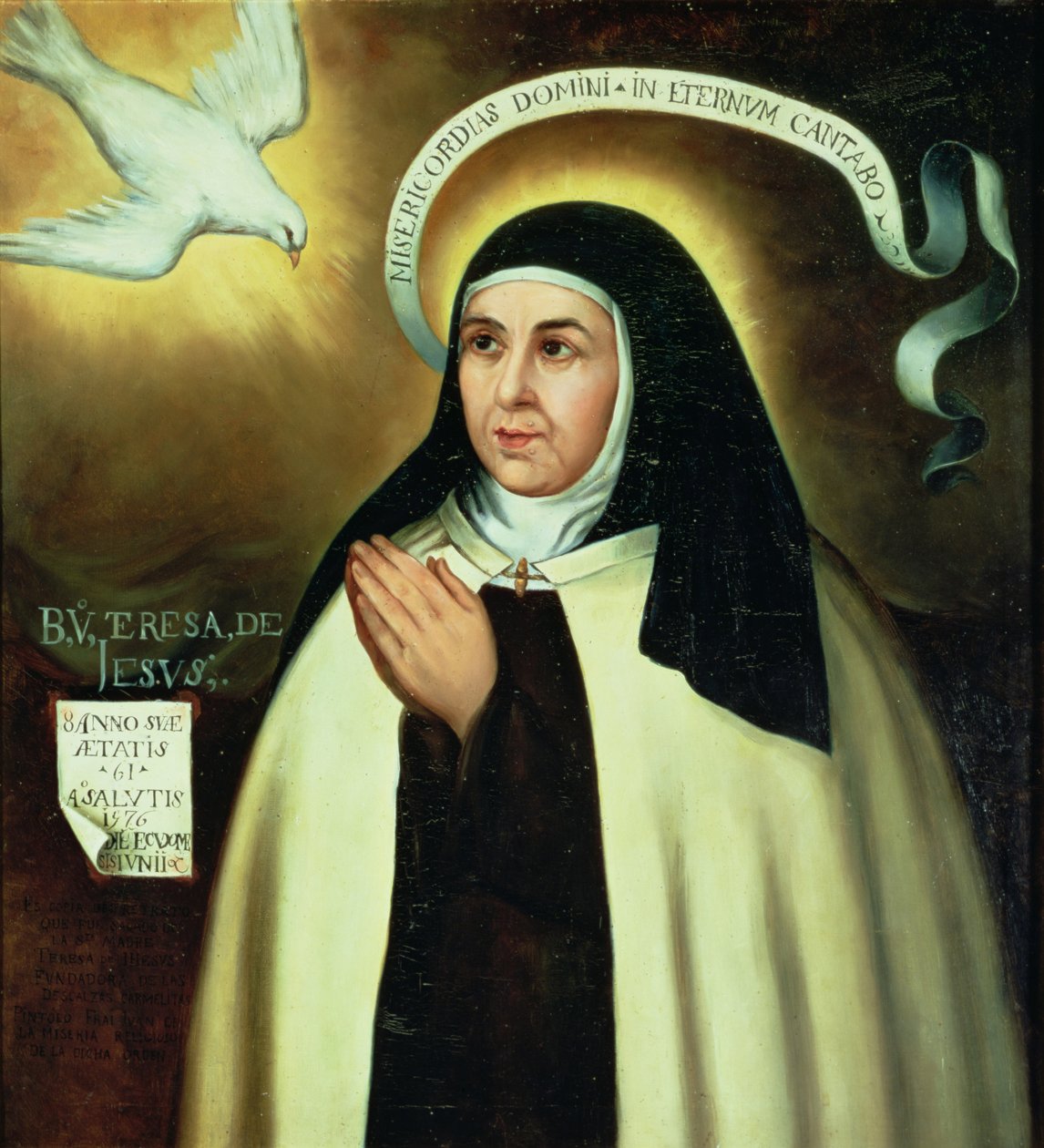 St. Teresa av Avila (1515-82) 1570 av Juan de la Miseria