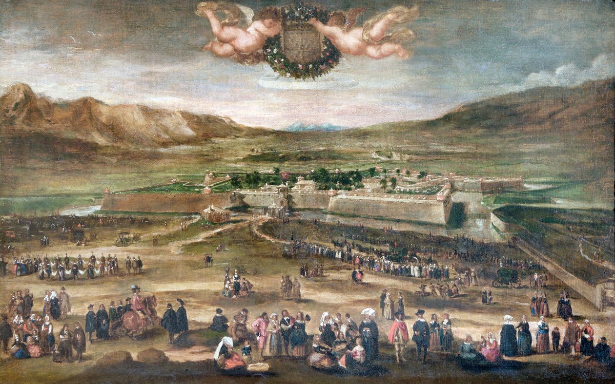 Philip IVs inntreden i Pamplona, etter 1646 (olje på lerret) av Juan Bautista Martinez Del Mazo