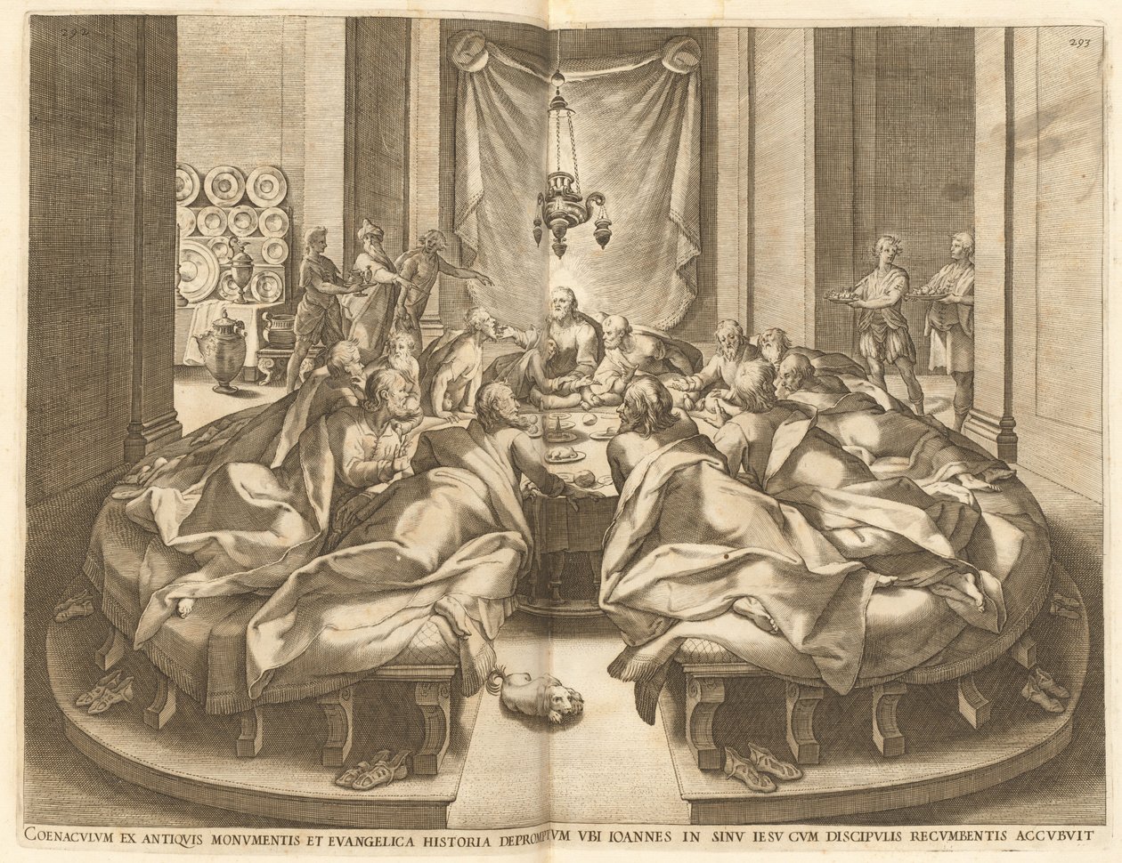 Hieronymus Pradi og Ioannis Baptista Villalpand Fra Society of Jesus in Ezekiel Forklaringer og apparatur av byen og Jerusalems tempel illustrert med kommentarer og bilder av Juan Bautista Villalpando and Jerónimo de Prado