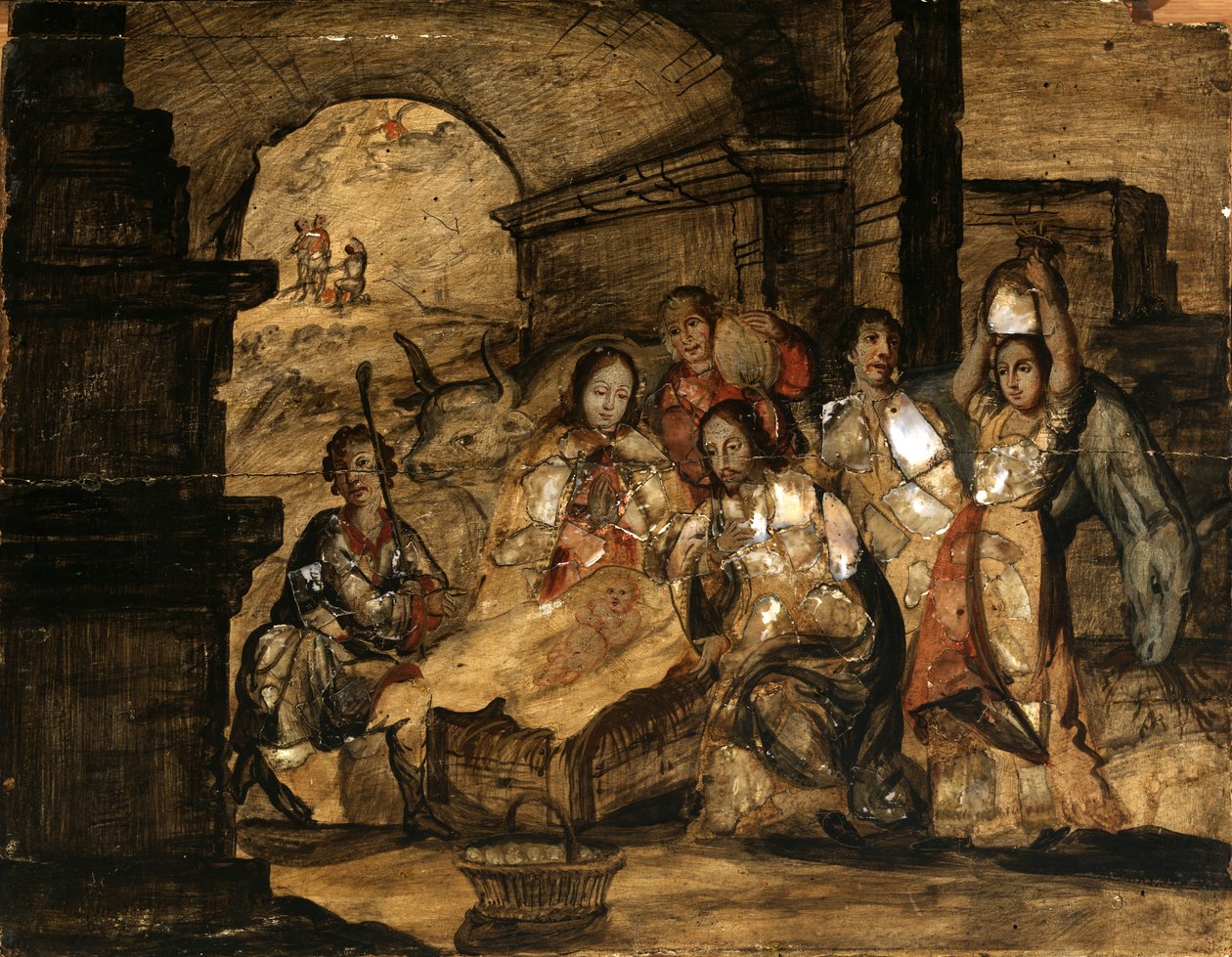 Fødselen, 1662. av Juan González