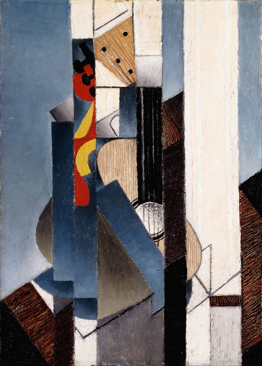 Gitar, 1913 av Juan Gris