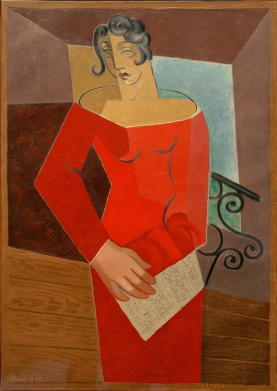 Sangeren av Juan Gris