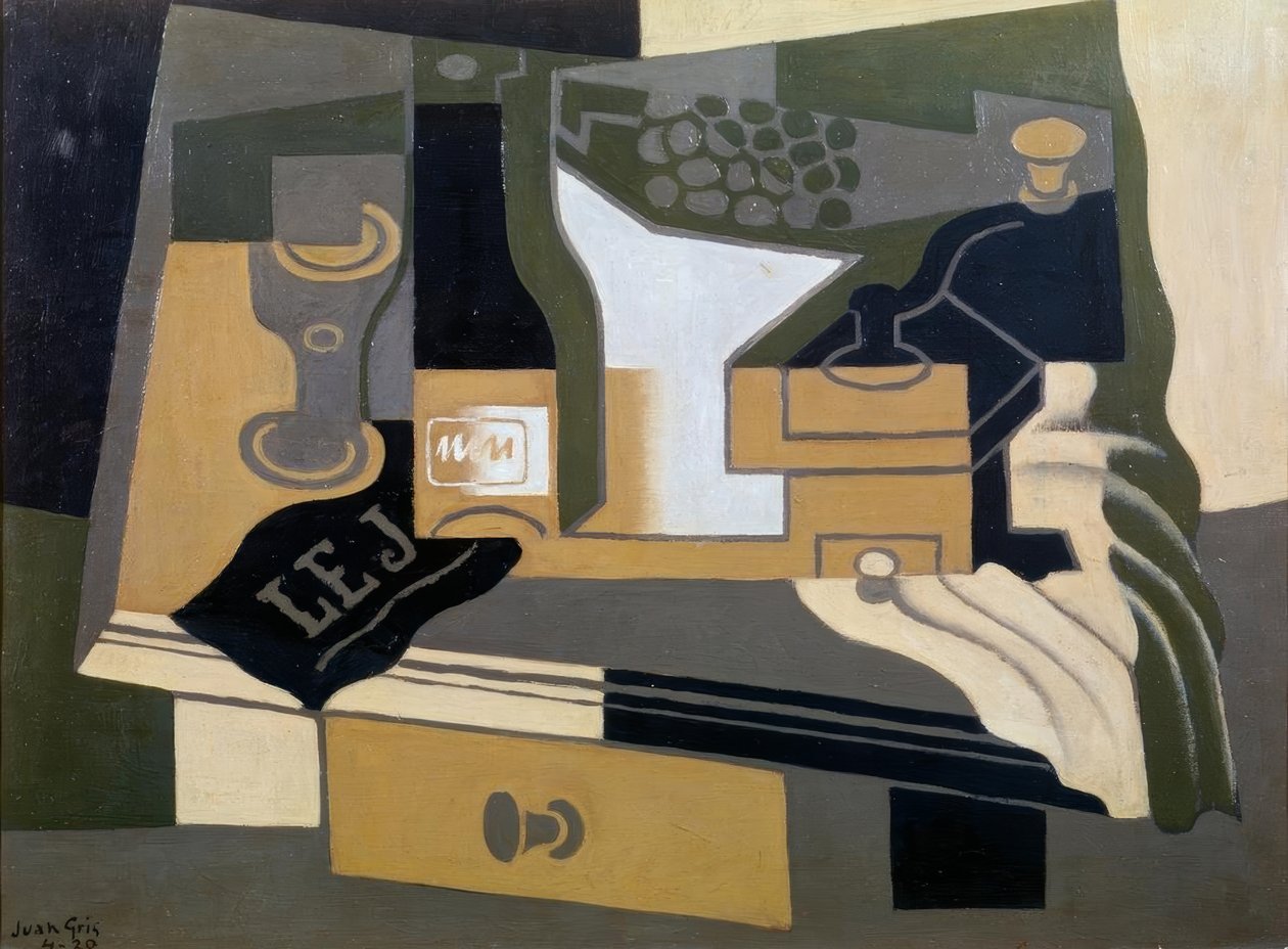 Kaffekvernen av Juan Gris