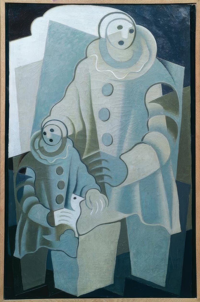 De to pjerrotene av Juan Gris