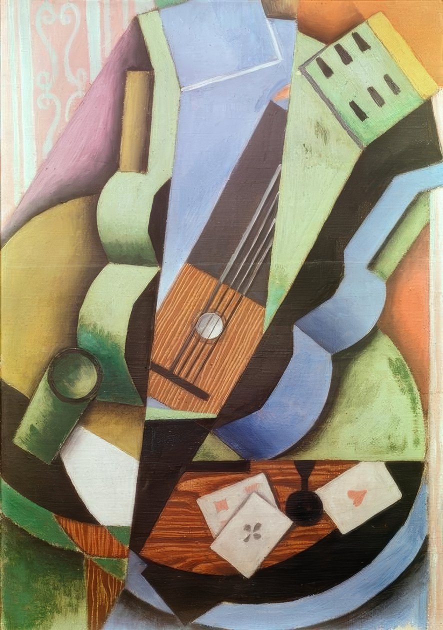 De tre kortene av Juan Gris
