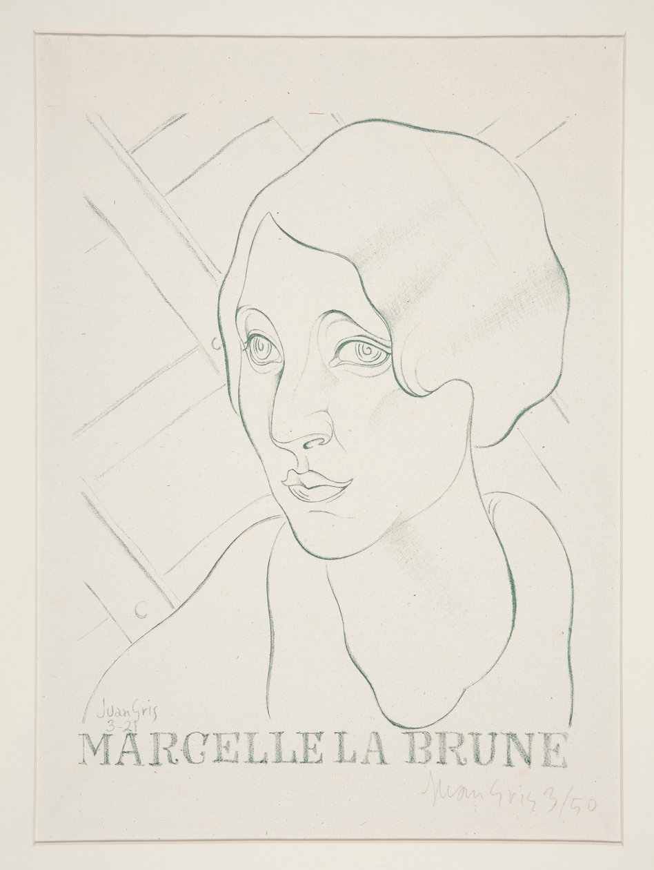 Marcelle den brune av Juan Gris